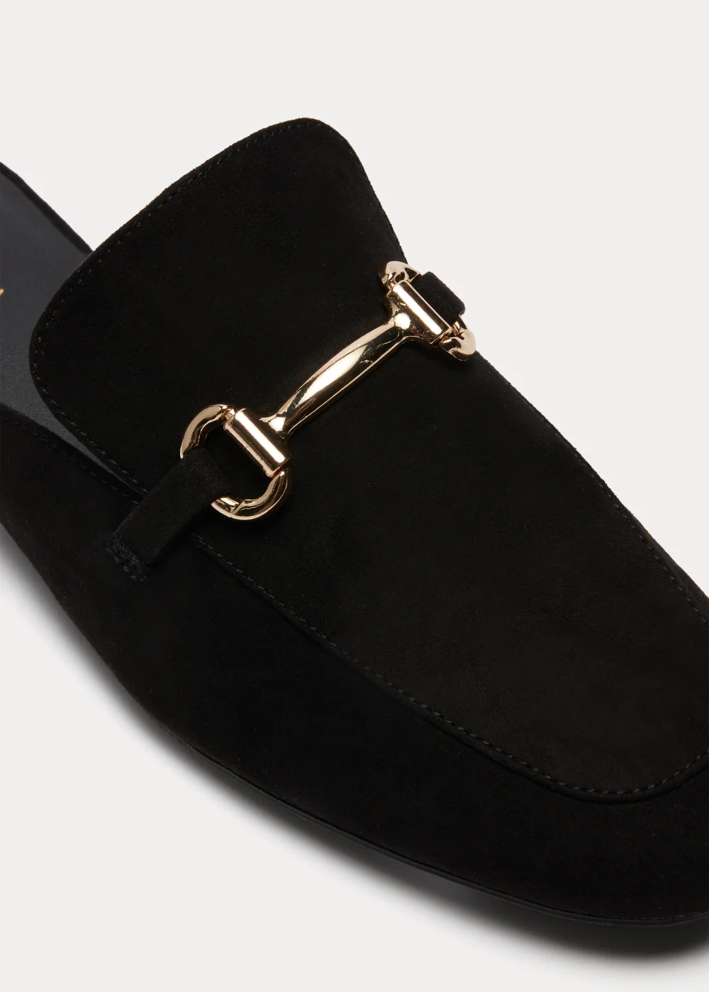 Black Snaffle Mules - Size 3 Image 2