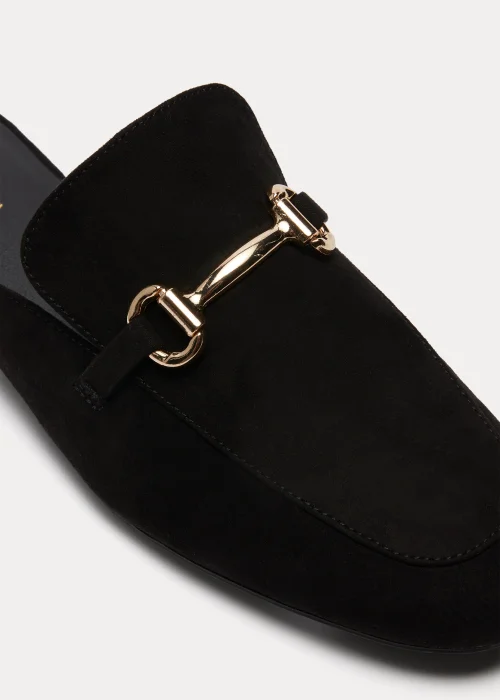 Black Snaffle Mules - Size 3 Image 2