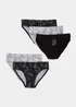 Boys 5 Pack Multicoloured Space Briefs (2-9yrs) - Age 2 - 3 Years Image 1