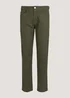 Khaki Textured Chino Trousers - 30 Waist Regular Image 5