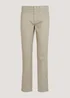 Stone Textured Chino Trousers - 30 Waist Regular Image 5