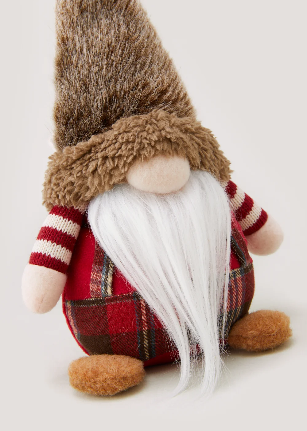 Tartan Small Christmas Gonk (28cm x 16.5cm x 7.5cm) Image 2