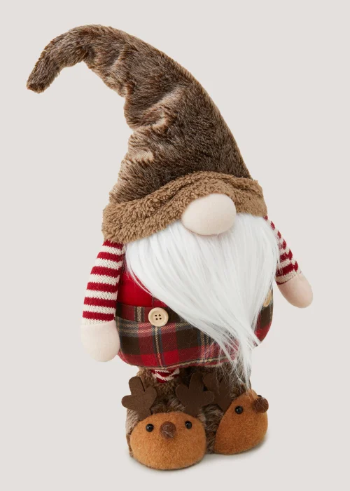 Natural Pull Up Christmas Gonk (25cm x 12cm x 57-75cm) Image 2