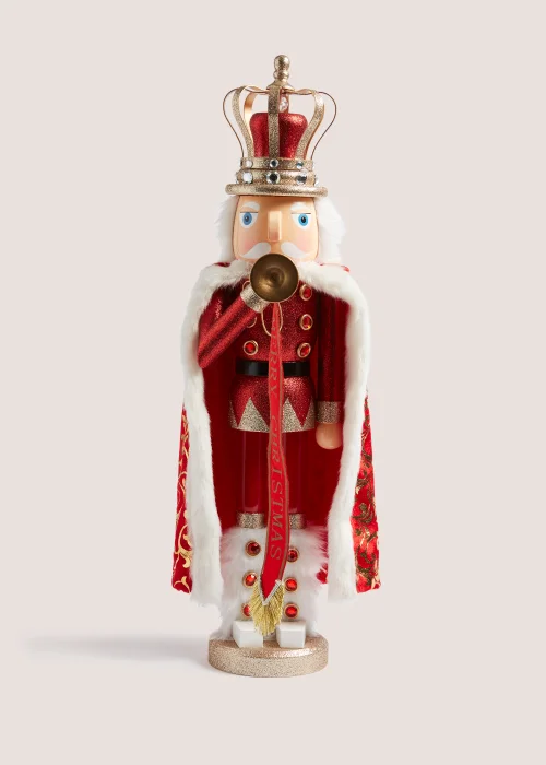 Flag Christmas Nutcracker (13.5cm x 13cm x 54cm) Image 1