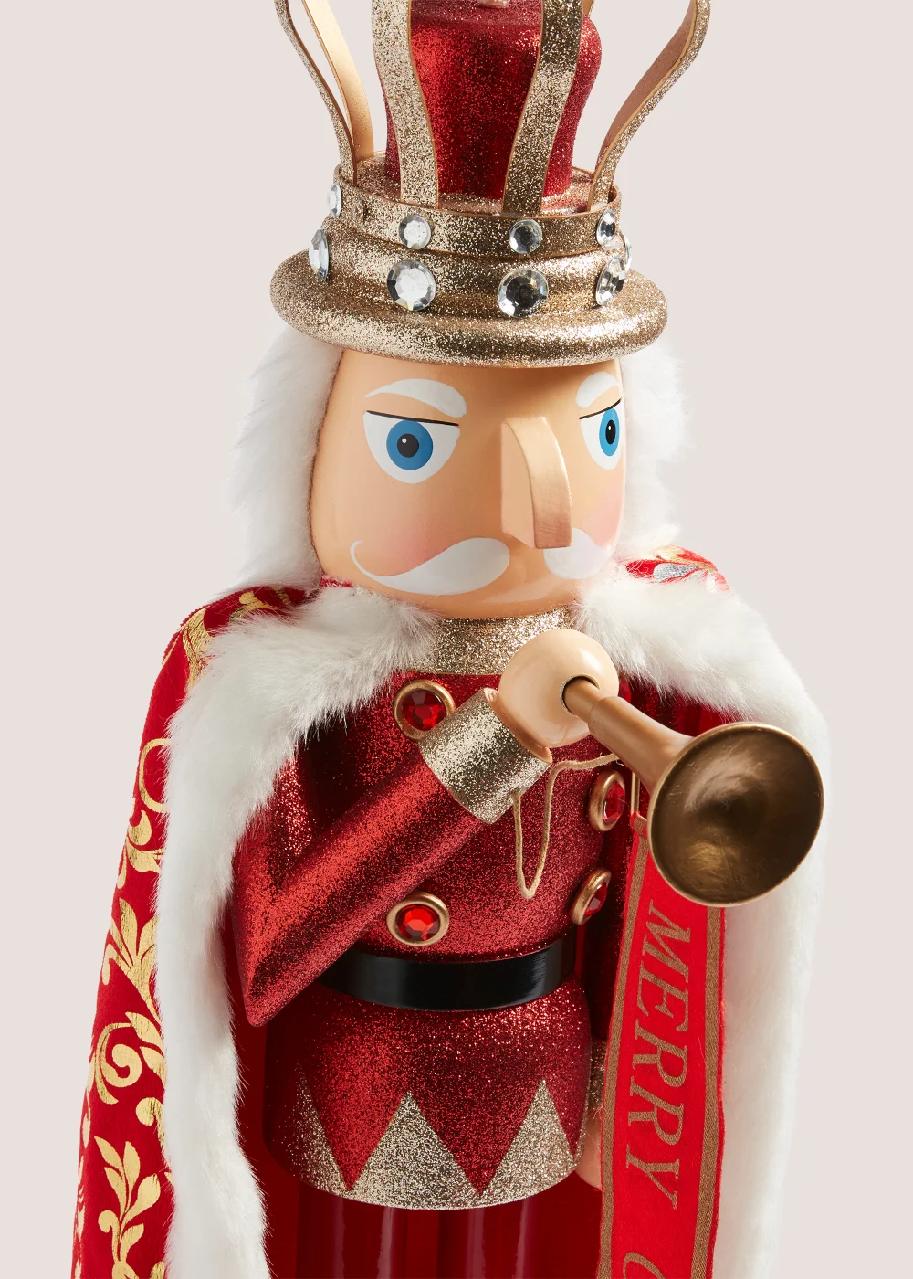 Flag Christmas Nutcracker (13.5cm x 13cm x 54cm) Image 2
