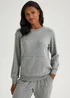 Grey Marl Lounge Top - Small Image 1