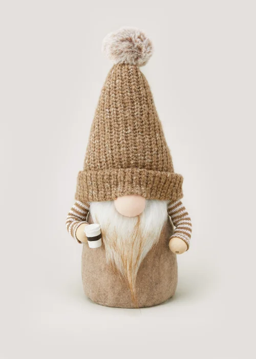 Natural Medium Christmas Gonk (15cm x 11cm x 32cm) Image 1