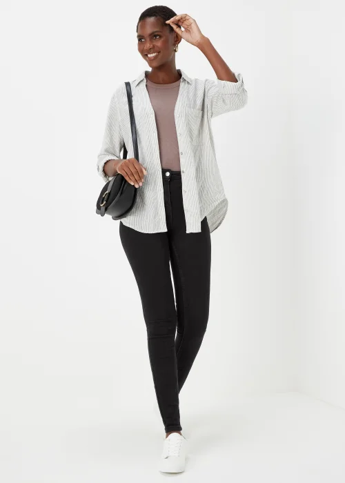 April Black Skinny Jeans (Long Length) - 8/L33 Image 4