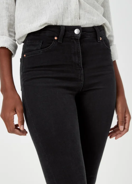 April Black Skinny Jeans (Long Length) - 8/L33 Image 3