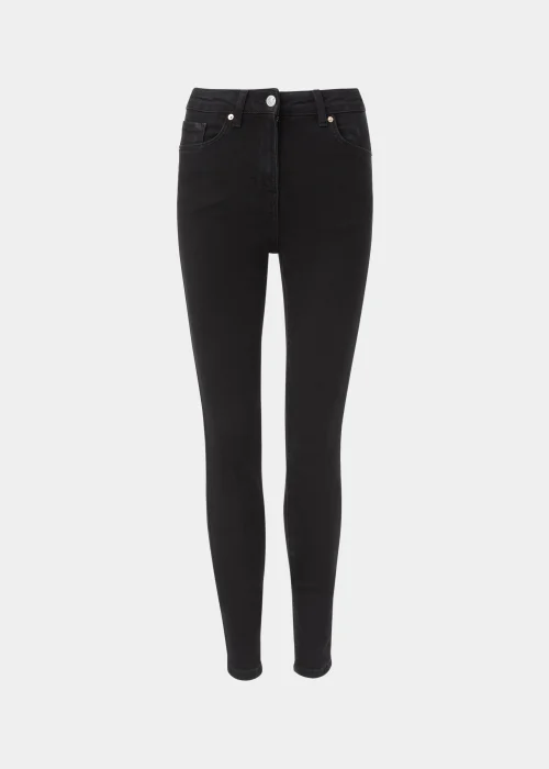 April Black Skinny Jeans (Long Length) - 8/L33 Image 5