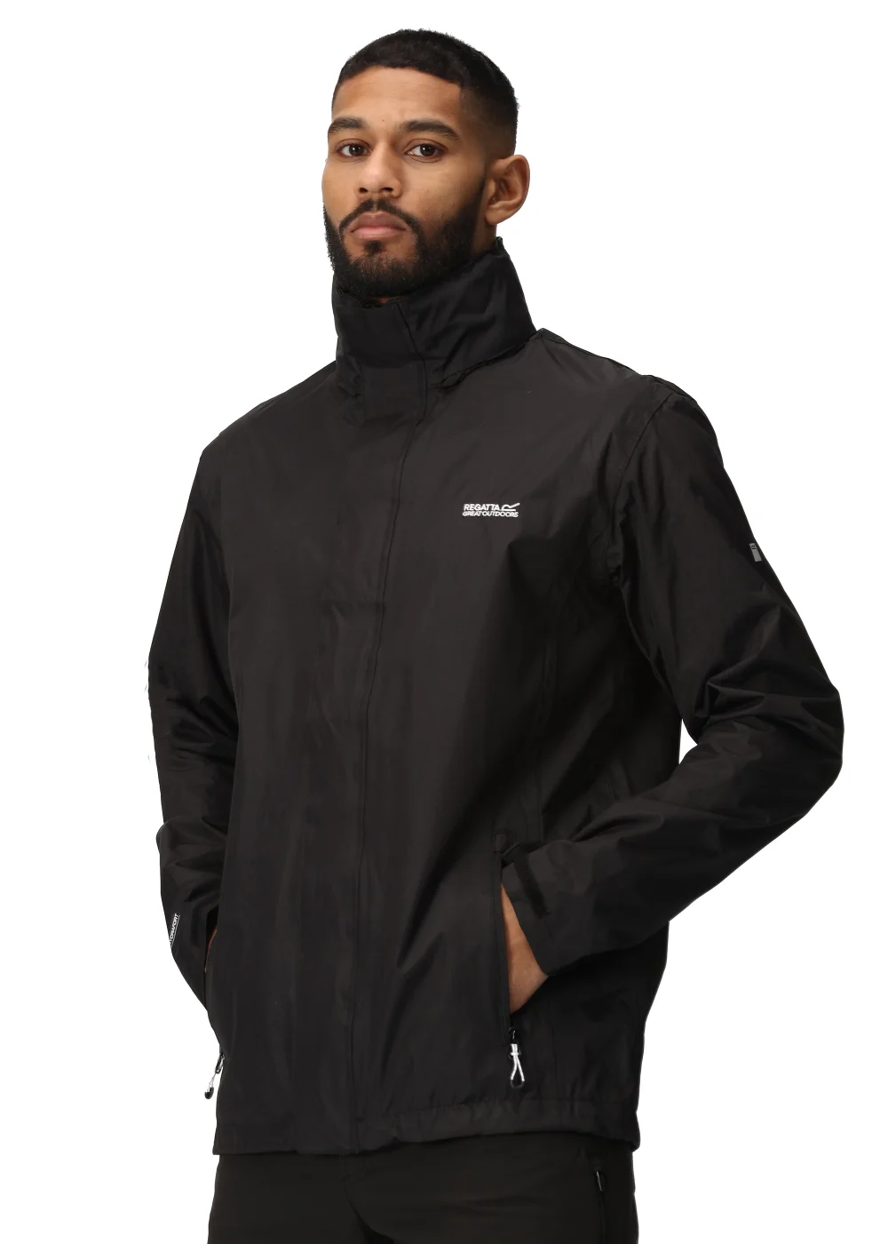 Regatta Matt Black Jacket - S Image 1