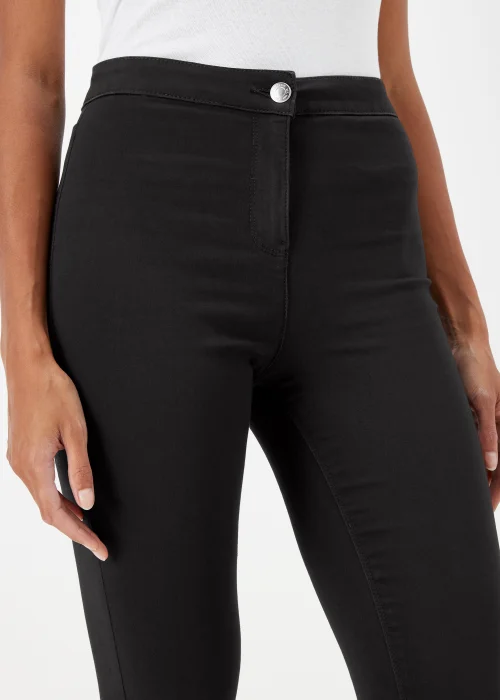 Jessie Black High Waisted Skinny Jeans (Long Length) - 8/L33 Image 3
