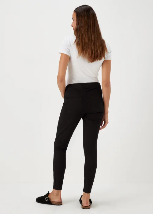Maternity Rosie Black Under The Bump Jeggings - 8/L29 Image 2
