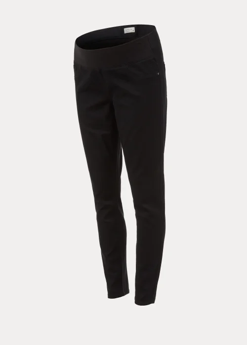 Maternity Rosie Black Under The Bump Jeggings - 8/L29 Image 5