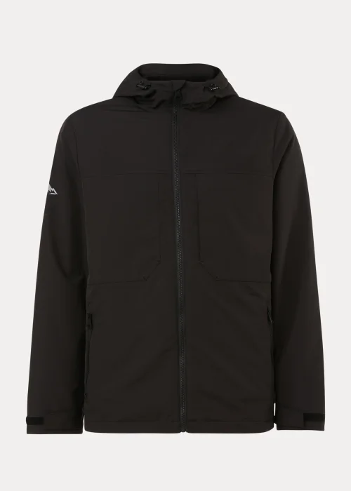 Black Showerproof Fleece Windbreaker - S Image 5