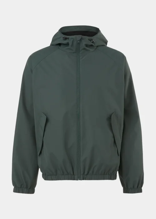 Green Hooded Bomber Jacket - S Image 5