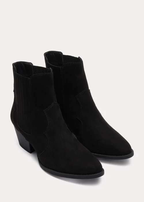 Black Western Boots - 3 Image 1