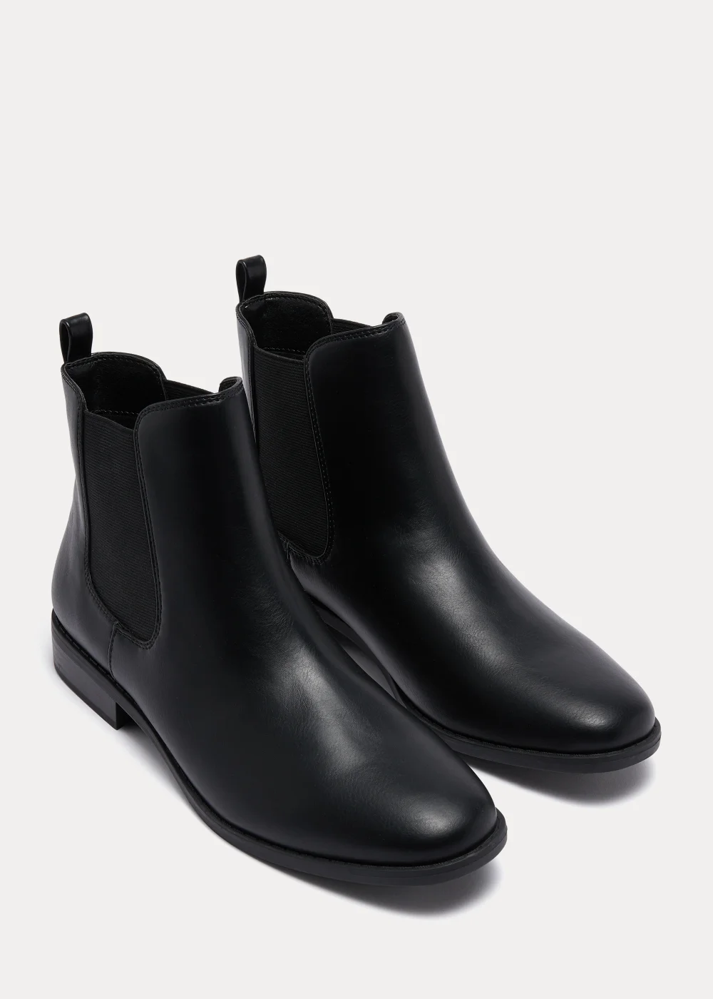 Black Chelsea Boots - Size 3 Image 1