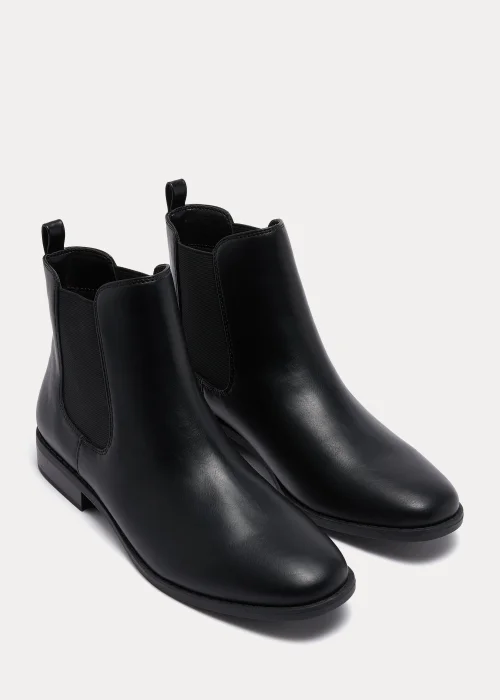 Black Chelsea Boots - Size 3 Image 1