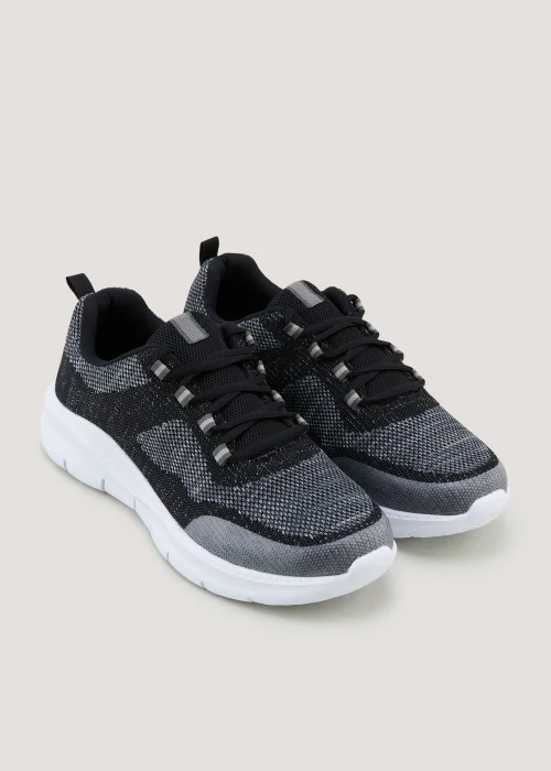 Grey Sports Runner Trainers - Size 6 Image 1