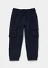 Boys Navy Cargo Trousers (9mths-6yrs) - Age 9 - 12 Months Image 1