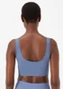 2 Pack Seamless Padded Ribbed Crop Tops - S Image 3