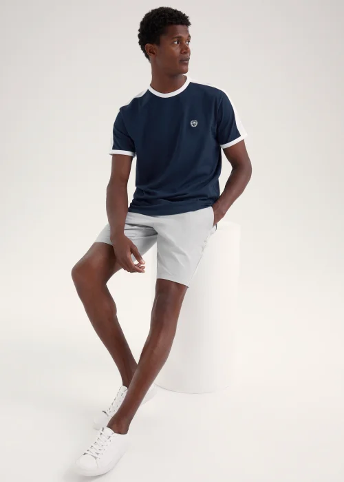 Navy Panel T-Shirt - S Image 4
