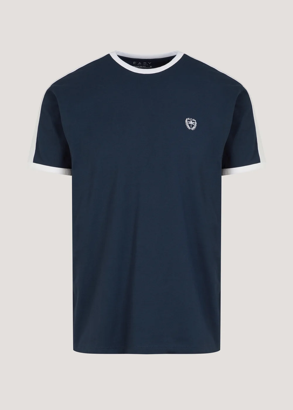 Navy Panel T-Shirt - S Image 5
