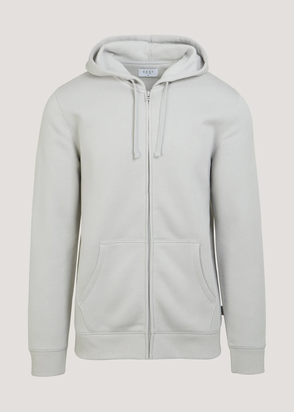 Grey Zip Up Hoodie - S Image 5