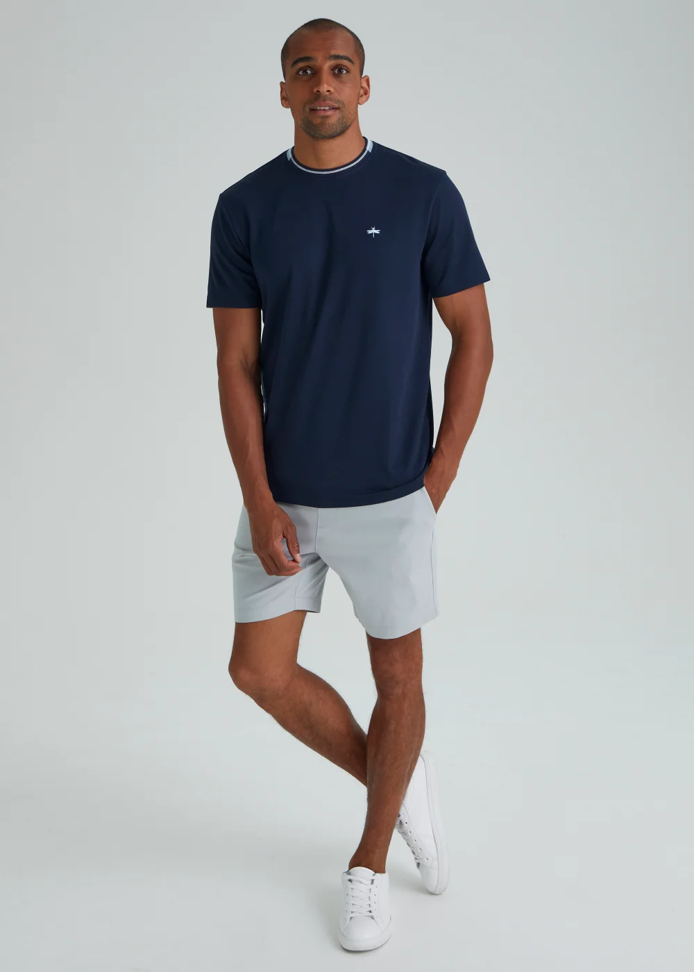 Navy Modal T-Shirt - S Image 4