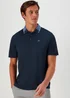Navy Modal Polo Shirt - S Image 1