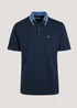 Navy Modal Polo Shirt - S Image 5
