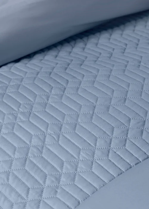 Midnight Blue Geo Pinsonic Duvet Cover - Single Image 2