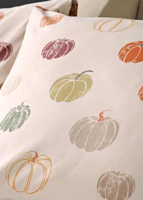 Orange Pumpkin Duvet Cover - Single Image 2