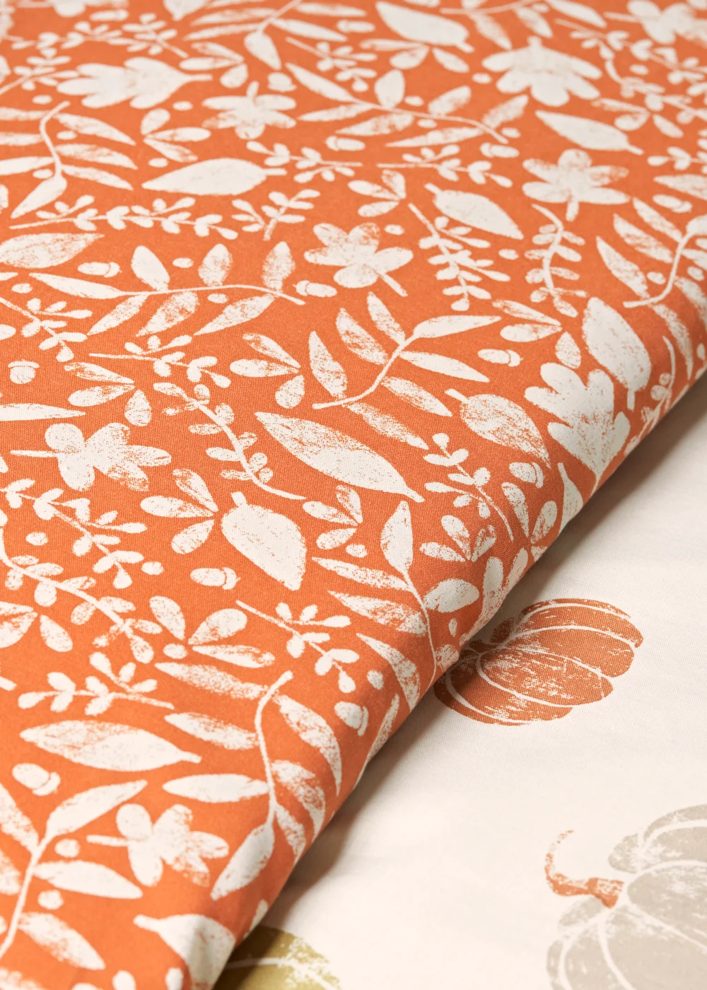 Orange Pumpkin Duvet Cover - Single Image 3