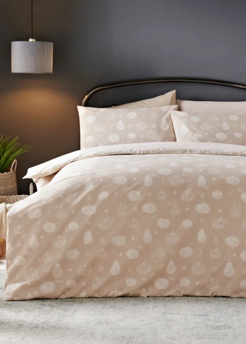 Natural Pumpkin Duvet Cover - Single Image 1