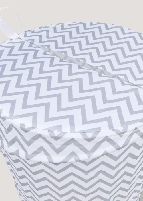 Grey Pop Up Laundry Basket Image 2