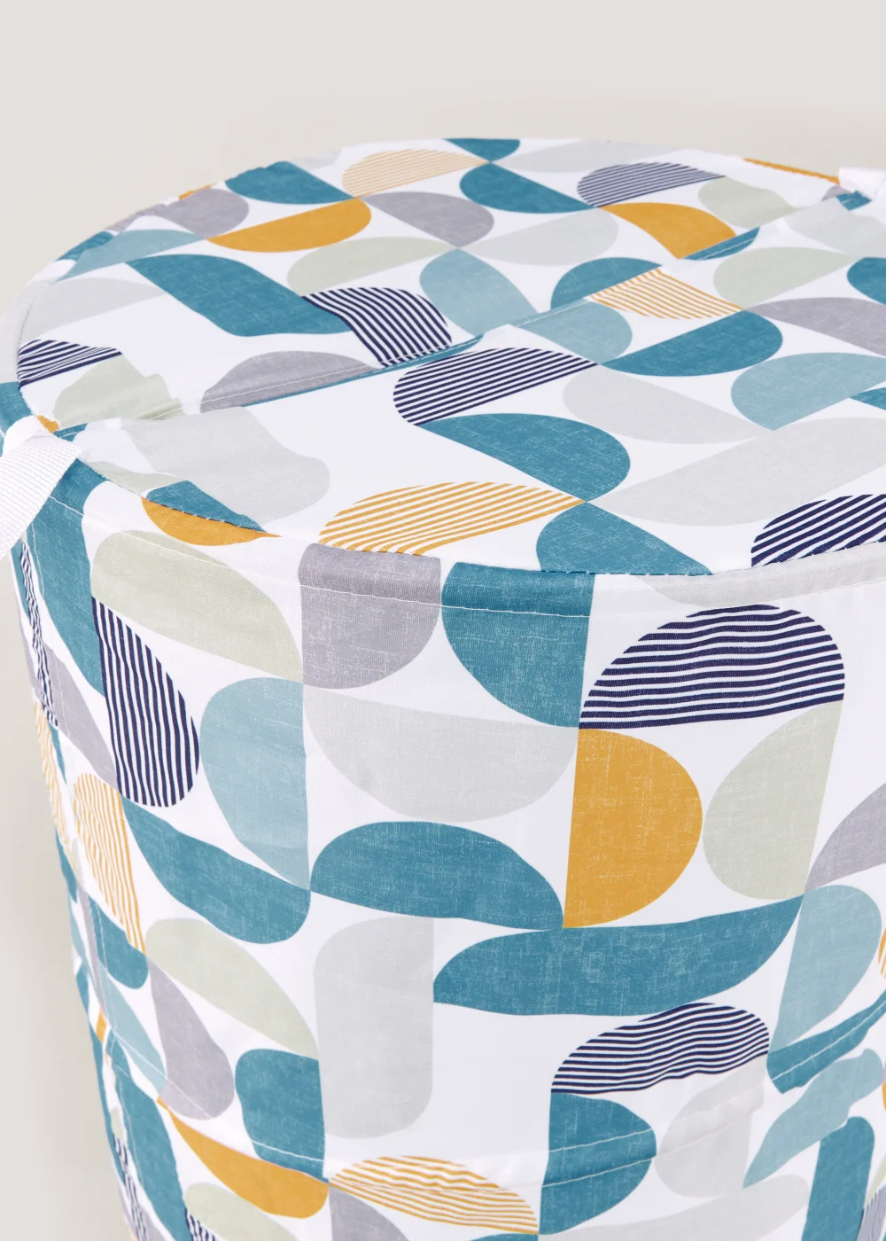 Multicoloured Print Pop Up Laundry Basket (55cm x 42cm x 42cm) Image 2