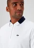 White Modal Polo Shirt - S Image 3
