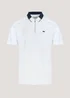 White Modal Polo Shirt - S Image 5