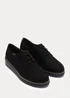 Soleflex Black Lace Up Shoes - Size 3 Image 1