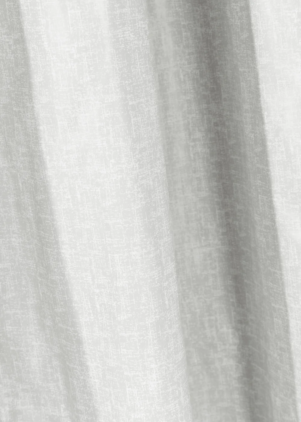 Grey Textured Shower Curtain (180cm x 180cm) Image 2