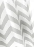 Grey Chevron Shower Curtain (180cm x 180cm) Image 2