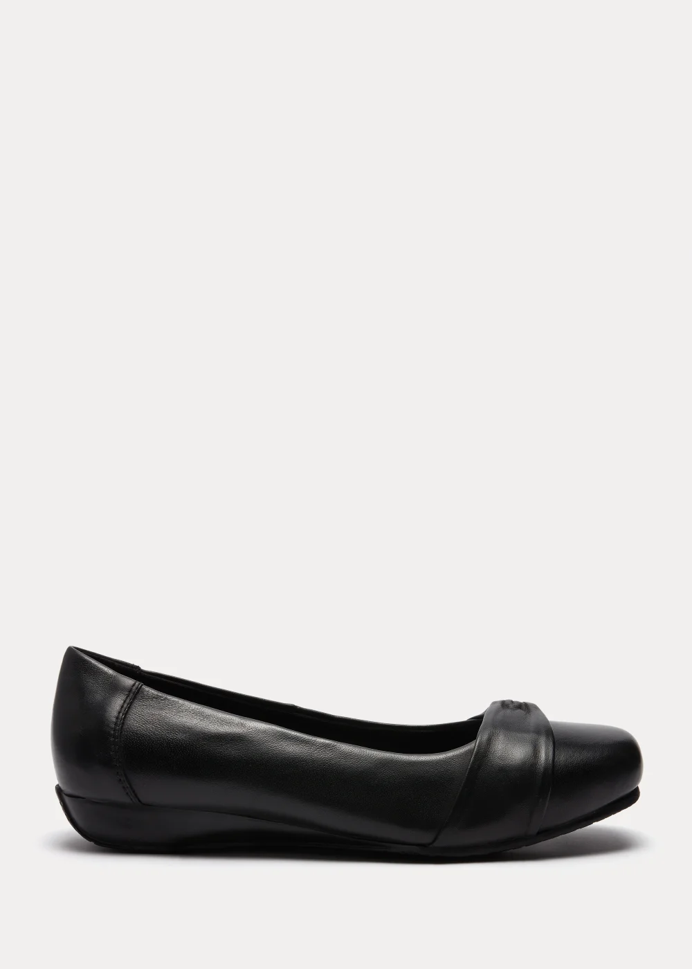 Soleflex Black Square Toe Shoes - Size 3 Image 1
