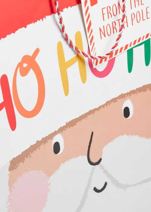 Square Santa Christmas Gift Bag (45cm x 45cm x 20cm) Image 2