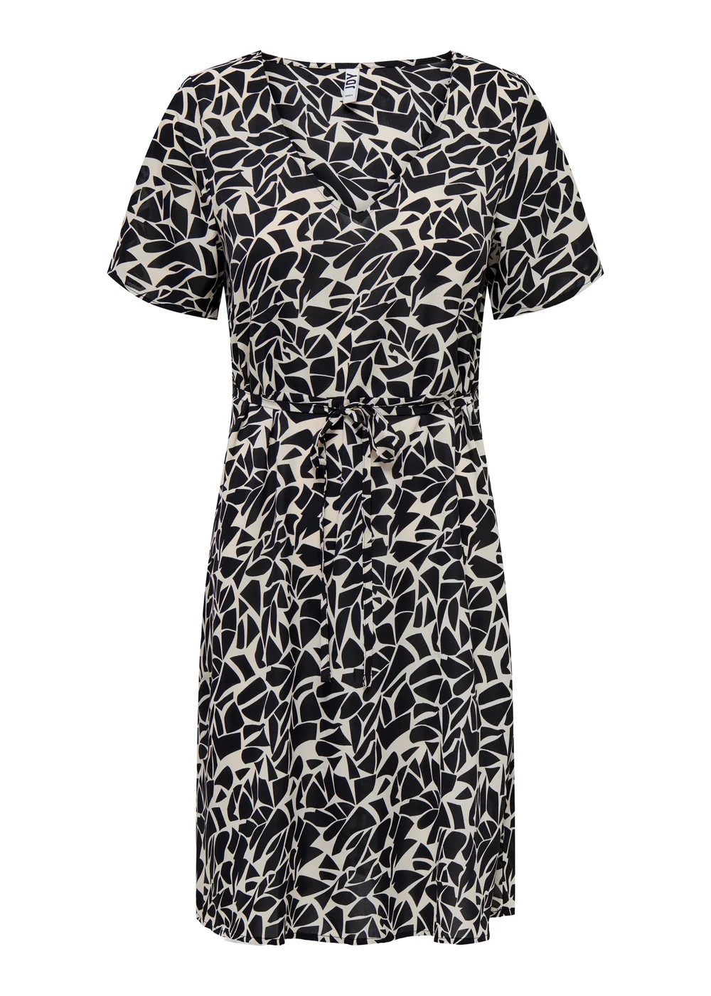 JDY Multicoloured Print Short Sleeve Dress - 8 Image 1