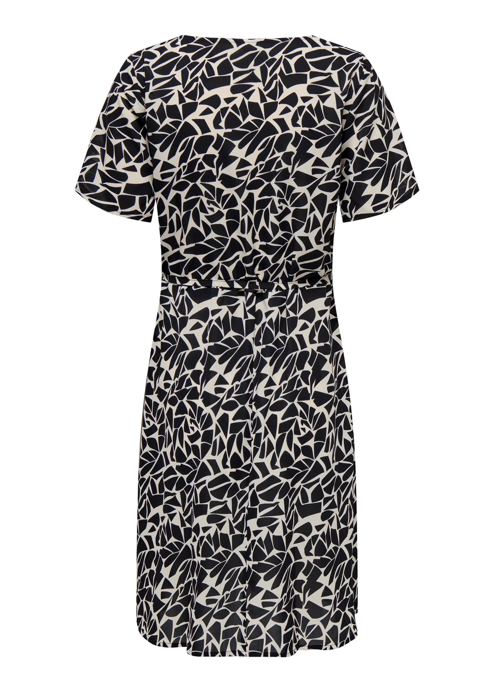 JDY Multicoloured Print Short Sleeve Dress - 8 Image 2