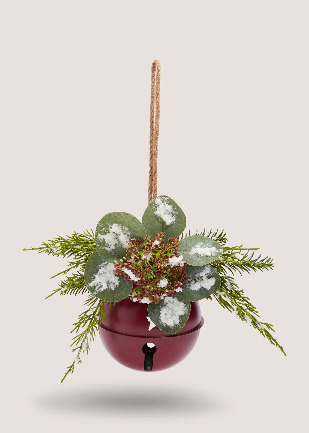 Large Bell Christmas Bauble (25cm x 13cm x 18cm) Image 1