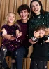 Burgundy Geo Print Crewneck Long Sleeve Jumper - Small Image 6