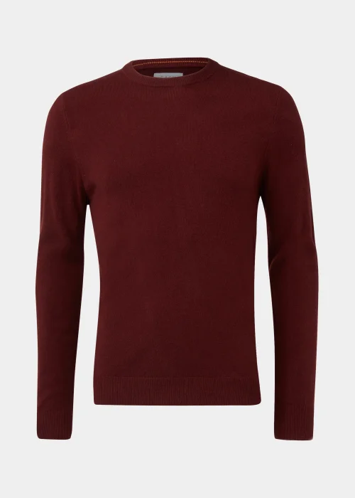 Burgundy Soft Touch Crewneck Sweatshirt - S Image 5